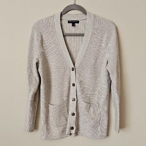 Banana Republic Light Beige Cardigan Sweater